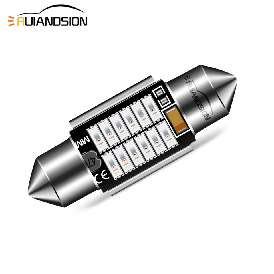 DE3175 31mm Festoon Led Light Bulbs Lamps White