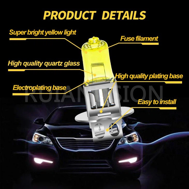 yellow fog bulb